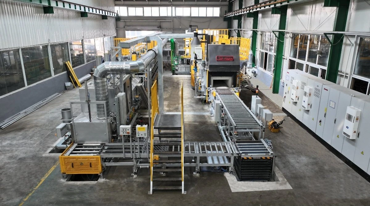 Backup Bearing Heat Treatment Quenching Line Backup Bearing Heat Treatment Quenching Line